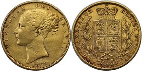 Europäische Münzen und Medaillen, Großbritannien / Vereinigtes Königreich / UK / United Kingdom. Victoria (1837-1901). Sovereign 1868, Mit Stempelnume...