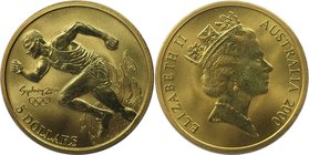 Weltmünzen und Medaillen, Australien / Australia. Sydney 2000 Olympics - Leichtathletik.. 5 Dollars 2000. Aluminium-Bronze. KM 356. Stempelglanz