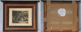 Kunst und Antiquitäten / Art and antiques. Gravüre. 19. Jahrhundert. Wilhelm Unger (1775-1855). 33 x 23 cm. Im Rahmen