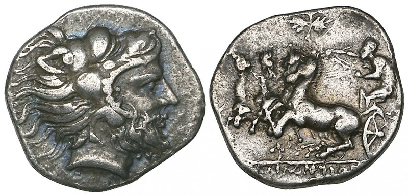 Sicily, Selinos, hemidrachm, c. 415-409 BC, bearded head of Herakles right in li...