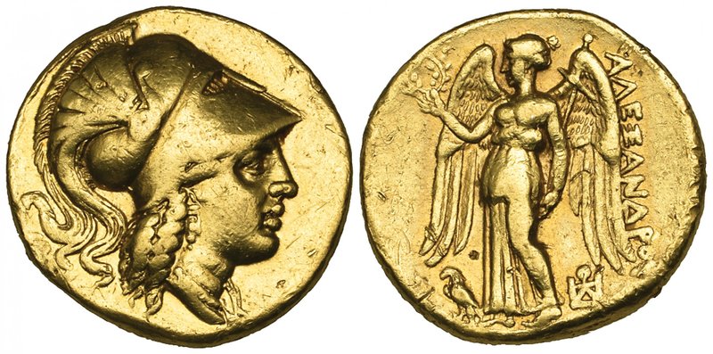 Kings of Macedon, Alexander III (336-323 BC), gold stater, uncertain Greek or Ma...