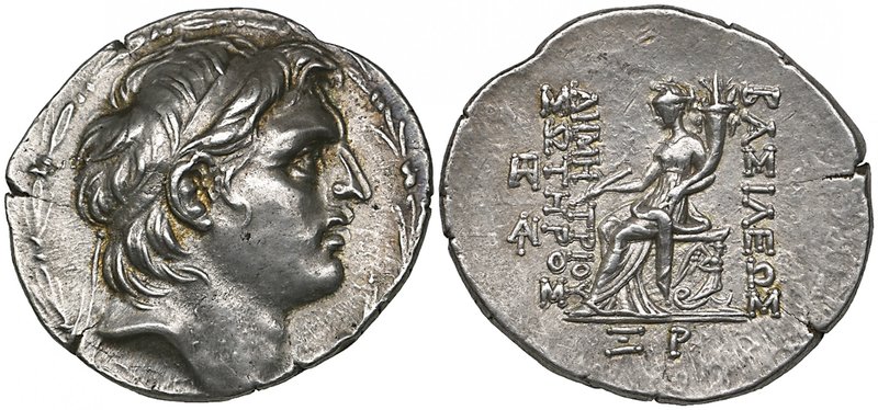 Kings of Syria, Demetrios I (162-150 BC), tetradrachm, Antioch, 153/2 BC, diadem...