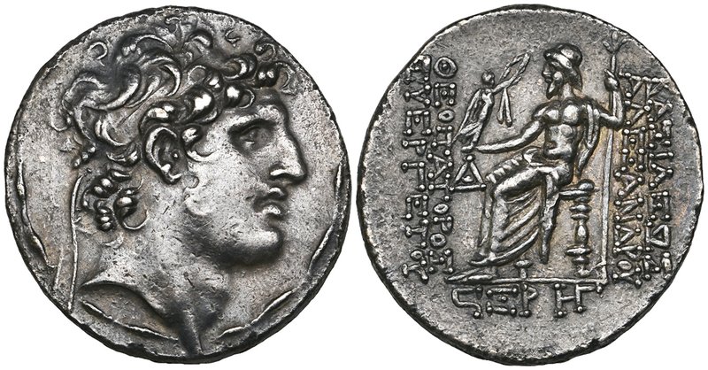 Kings of Syria, Alexander I (150-145 BC), tetradrachm, Antioch, 147/6 BC, diadem...