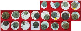 Galilee and Samaria, city bronze coins of Akko-Ptolemais (2, Sofaer 142, 231), Caesarea (Hadrian Ae 28mm, Sofaer 26 and Trajan Decius, Sofaer 122/123)...