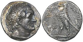 Egypt, Ptolemy II, tetradrachm, uncertain Cypriote mint, head of Ptolemy I right, rev., eagle on thunderbolt; in left field, ΚΛ and two monograms, 13....