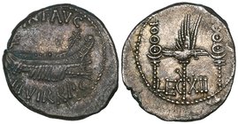 Mark Antony, legionary denarii (4), Leg. V, X, XII and XV (Cr. 544/18, 24, 26, 30), fine to very fine, the Leg. XII better [Ex St. Mary’s College, Osc...