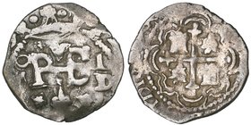 Philip III (1598-1621), half-real (2), Mexico mint, dates and legends partially legible, probably 1609 F and 1619 D (cf Cal. 545 et seq.), fine (2)
...