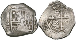 Philip III (1598-1621), 2 reales (3), Mexico mint, undated, assayer D, 6.81, 6.83 and 6.91g (Cal. type 109, no. 336), generally with legible details a...