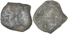 Philip IV (1621-1665), 2 reales, Mexico mint, 1650 (or 1656?) P, 6.67g (Cal. type 188), fine to very fine; with another, clearly dated 1655 but very h...