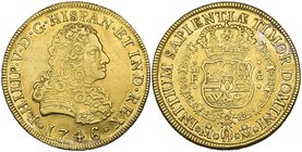 Philip V (1724-1746), 8 escudos, Mexico City mint, 1746/5 MF (Cal. 142; F. 8), very faint adjustment marks, good very fine

Estimate: GBP 2500 - 350...