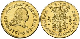 Ferdinand VI (1746-1759), 2 escudos, Mexico City mint, 1750 MF (Cal. 160; F. 19), small scratch on reverse, very fine, scarce

Estimate: GBP 1000 - ...
