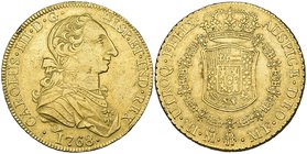 Carlos III (1759-1788), 8 escudos, Mexico City mint, 1768 MF (Cal. 83; F. 29), light surface and edge marks, good very fine

Estimate: GBP 3000 - 40...