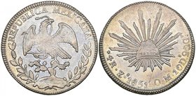 Republic, 4 reales (3), Zacatecas mint, 1851 OM, 1857 MO, 1860 VL, extremely fine (3)

Estimate: GBP 150 - 250