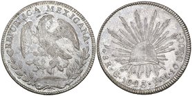 Republic, 8 reales, Guanajuato mint (3), a trio from a hoard discovered in May 1965, comprising 1843 PM, die style of 1843-48, 1845 PM, 1846 PM normal...