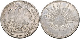 Republic, 8 reales, San Luis Potosí mint, 1858 PS, die style of 1857-58 (DP-Pi38), very fine and toned, rare

Estimate: GBP 400 - 600