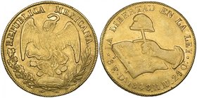 Republic, 8 escudos, Durango mint, 1848/37 RM, a couple of rim nicks, very fine, rare

Estimate: GBP 1200 - 1500