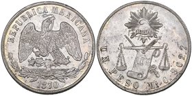 Decimal Coinage, pesos (2), Mexico City mint, 1869 C, 1870 C, both extremely fine or better (2)

Estimate: GBP 150 - 200