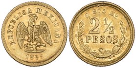 Decimal Coinage, 2½ pesos, Hermosillo mint, 1888 G, very fine to good very fine, very rare. Ex Pradeau Collection.

Estimate: GBP 1800 - 2200