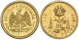 Decimal Coinage, 5 pesos, Mexico City mint, 1870 C, good very fine, scarce [550 pieces struck]

Estimate: GBP 400 - 500