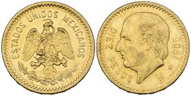 Estados Unidos Mexicanos, 10 pesos, Mexico City mint, 1905 M, rim bruise, very fine

Estimate: GBP 250 - 300