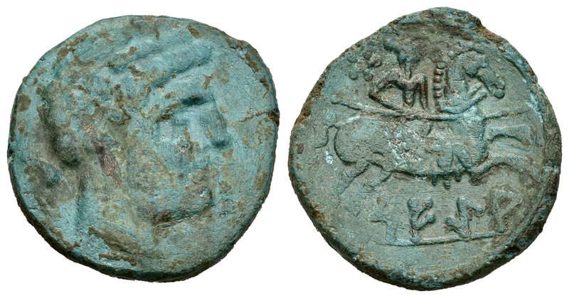 Sekia. As. 120-20 a.C. Ejea de Caballeros (Zaragoza). (Abh-2159). (Acip-1449). A...