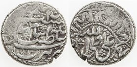 AFSHARID: 'Adel Shah, 1747-1748, AR rupi (11.49g), Herat, AH1160, A-2757.2, weak areas, date queried, VF.
 Estimate: USD 75 - 100