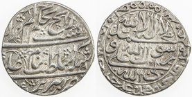 AFSHARID: 'Adel Shah, 1747-1748, AR abbasi (4.59g), Tabriz, AH(11)61, A-2760, traces of original luster, AU.
 Estimate: USD 60 - 90
