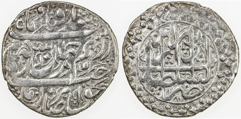 ZAND: Karim Khan, 1753-1779, AR abbasi, Tabriz, AH1181, A-2800, KM-522.13, type ...
