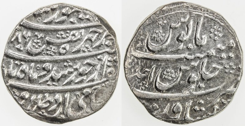 DURRANI: Taimur Shah, 1772-1793, AR rupee, Peshawar, AH1186 year one, A-3100, KM...