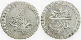 TURKEY: Mustafa III, 1757-1774, AR piastre, AH1171 year 7, KM-321.1, better than average strike, EF, ex Hans Wilski Collection. 
 Estimate: USD 75 - ...