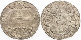 GERMANY: NUREMBERG: Imperial City, AR medal (13.01g), 1619, Habich-2806, 45mm, issued during the rule of the Holy Roman Emperor Matthias (1612-1619) o...