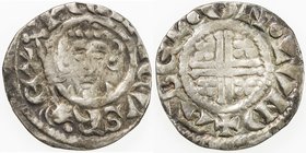 ENGLAND: John, 1199-1216, AR penny (1.26g), London mint, S-1352, short cross type 5c, issued 1210-1216, Abel moneyer, Fine.
 Estimate: USD 75 - 100