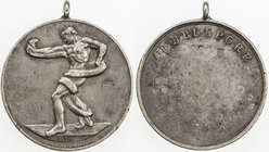 JUBBULPORE: AR medal, ND, 32m, figure struggling with snake, makers name below, PHILLIPS ALDERSHOT // JUBBULPORE above field left blank for engraving,...