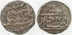 TONK: AR rupee, Sironj, AH1275, Cr-60, in the name of the long deceased Muhammad Akbar II, VF, R. 
 Estimate: USD 60 - 80