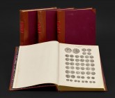 TOLSTOY IVAN IVANOVICH (1858-1916) Byzantine coins: [9 iss. in 4 v.] SPb.: partnership R. Golike and A. Wilborg, 1912- 1914. [Vol. 1]. - X, 410 p.: Il...