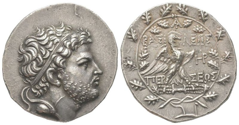 Attica Perseus (179-168 BC) Tetradrachm, AG 16.76g Ref : Jameson 1013, Weber 222...