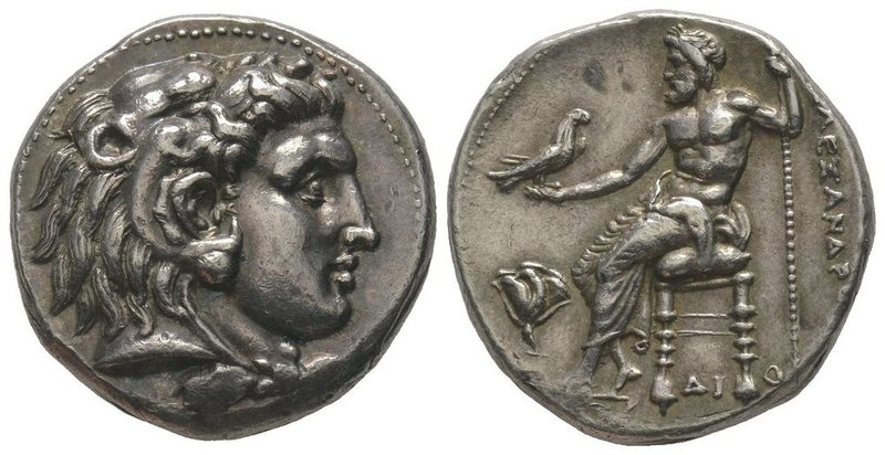 Alexander the Great (336-323) Tetradrachm, Memphis (Egypt), 332-323 BC, AG 17,17...