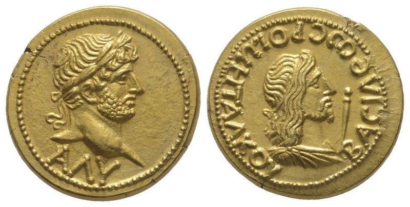 Kings of Bosporus Phoemetalces (131-154) Stater, AU 7,80 g Provencance : Tkalec,...