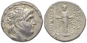 Antiochos VII Euergetes 138-129 BC. Tetradrachm, Mallos, AG 16,74g. Ref : Houghton, Mallus and Athena Magarisia, Festschrift fur Leo Mildenberg, Wette...