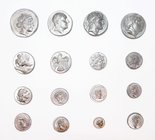 Becker counterfeits. A collection of lead restrikes. Struck sometimes after 1830. 105 coins in lot. This collection includes most of the known dies of...