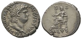 Nero (54-68) Denarius, Rome, 65-66, AG 3,21 g. Ref : CBN 228. RIC 60. RSC 314. Provenance : Tkalec, 26/10/2007, lot 143. Almost uncirculated
Estimati...