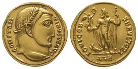 Constantinus I (307-337) Aureus, Alexandria, 313-314, AU 5,77g. Ref : Cal 5171, C -, RIC -, Depeyrot 13/1, Vagi 3091 Provenance : NGSA 4, 11/12/2006, ...