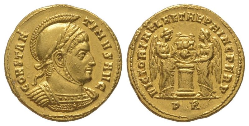 Solidus, Rome, 315, AU 4.41 g. Ref : C 641, Depeyrot 18/2 Provenance : Gemini, A...