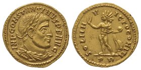 2 Scripula, Arles, 313, AU 2,34 g. Ref : C -, cf. 517. Ferrando, Les monnaies d’Arles -. Mazzini V, Pl. 23, p. 517 (this specimen). RIC -. Provenance ...