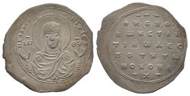 Constantine IX Monomachus (1042-1055) 2/3 Miliaresion, Constantinople, AG 2.18 g, Ref : DOC III 8a, SB 1835. Provenance : CNG, Triton X, 09/01/2007, l...