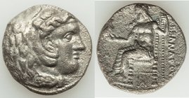 MACEDONIAN KINGDOM. Alexander III the Great (336-323 BC). AR tetradrachm (25mm, 16.53 gm, 7h). Choice VF, porosity. Late lifetime or early posthumous ...