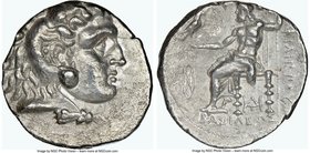 MACEDONIAN KINGDOM. Philip III Arrhidaeus (323-317 BC). AR tetradrachm (26mm, 6h). NGC Choice VF. 'Babylon'. Head of Heracles right, wearing lion skin...