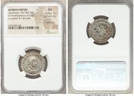 ANCIENT LOTS. Roman Imperial. Ca. AD 284-310. Lot of two (2) BI antoniniani. NGC MS, Silvering. Includes: Diocletian (AD 284-305), BI antoninianus (4....