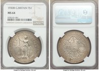 George V Trade Dollar 1930-B MS64 NGC, Bombay mint, KM-T5. Light toning throughout.

HID09801242017