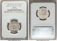 British India. Bengal Presidency Rupee AH 1229 Year 17/49 (1815) MS64 NGC, Benares mint, KM41, Stevens-7.139. Plain edge. Smooth silky texture through...